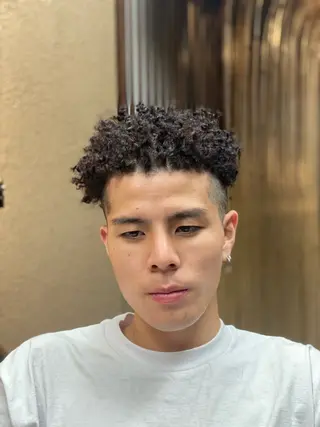 パーマ メンズ 💈Hayate原宿 ／イージーパーマ💈のヘアスタイル