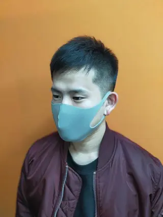 ショート メンズ おしゃれさろんオオキ所属・男を磨く Barber オオキのヘアスタイル