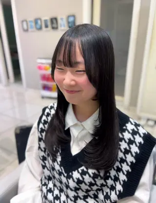 ロング 銀座/カラー 🎀momo🎀のヘアスタイル