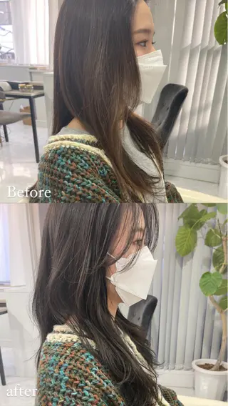 ロング カラー モテ髪支持率NO.1 KENJIROのヘアスタイル