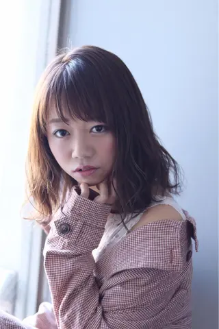 ミディアム 疋田 翼のヘアスタイル