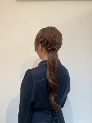 ヘアアレンジ 💇🏻‍♀️結/ 川崎美容師のヘアスタイル