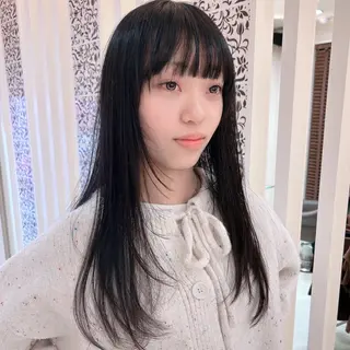 セミロング balance.三宅 星哉のヘアスタイル