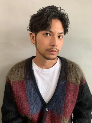 ショート パーマ メンズ SENTA✨メンズ パーマ✨fifth栄のヘアスタイル