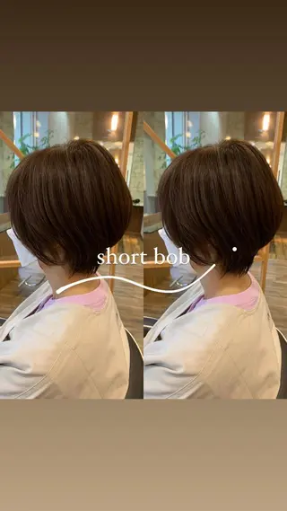 ショート カラー 🐸鈴木 綾乃🐸のヘアスタイル