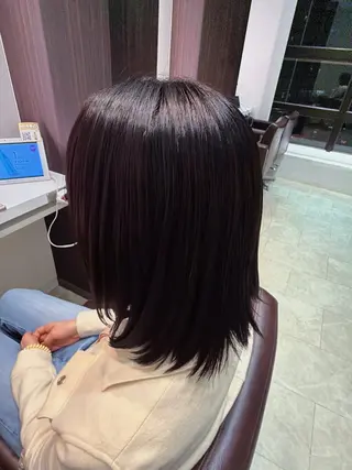 ミディアム 征矢 真緒のヘアスタイル