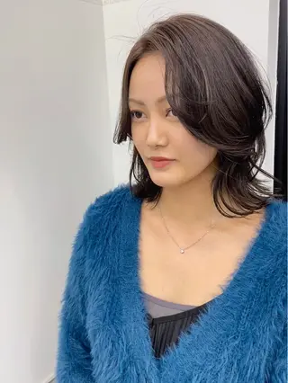 ミディアム 韓国ヘア🇰🇷 スズキのヘアスタイル