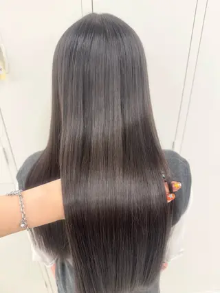 ロング はな ブリーチ ハイトーン/ 渋谷のヘアスタイル