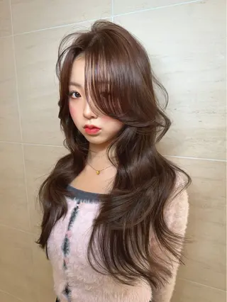 ロング カラー 中韓🇨🇳🇰🇷 🤍TAKAHIROのヘアスタイル