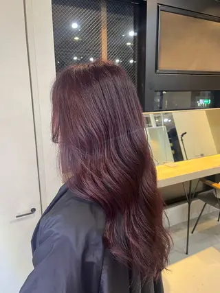 セミロング Lia 瑠莉花のヘアスタイル