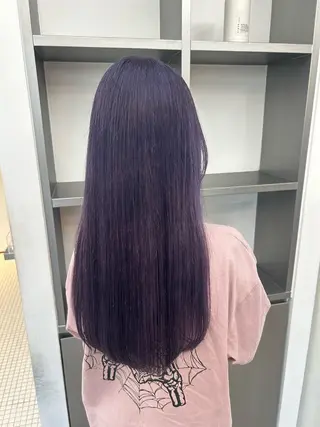 ミディアム MiRI💜地毛級 エクステ✖似合わせ技のヘアスタイル