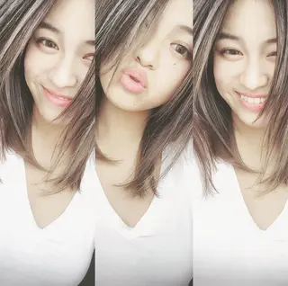 セミロング 心cocoro RISAのヘアスタイル