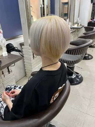 ショート 兒玉/暖色系🌹✨ 髪質改善🫧のヘアスタイル