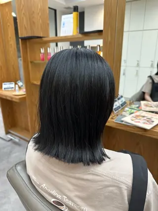 ミディアム 高見 瞳真のヘアスタイル