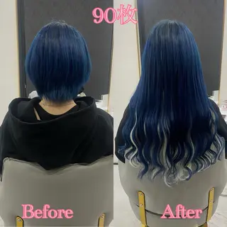 ロング シールエクステ ♡SAORI♡のヘアスタイル