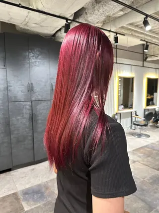 ロング カラー ラフィスヘアー 大分店のヘアスタイル