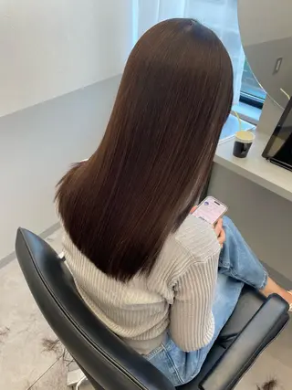 セミロング カラー 🌷tocca Mai🌷のヘアスタイル