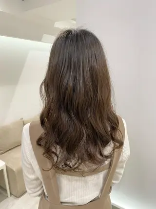 ロング パーマ 似合わせレイヤー/ 縮毛矯正🎀minaのヘアスタイル