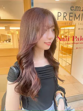 ヘアアレンジ 韓国風/亀之園 涼のヘアスタイル