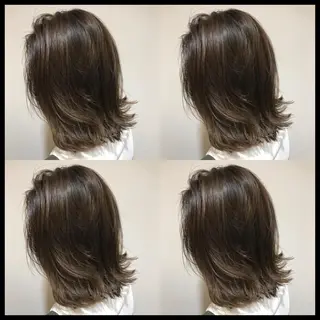 ミディアム カラー 似合わせ/ブリーチ カラー.岡田友仁のヘアスタイル