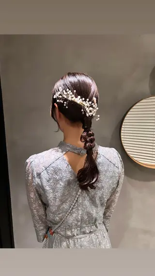 ロング ヘアアレンジ タナカ カナ🫧のヘアスタイル