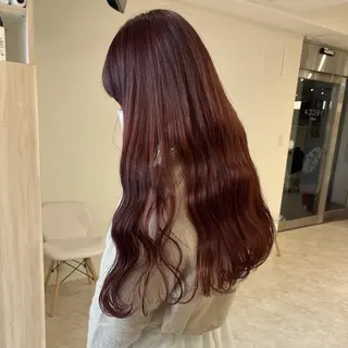 ロング デザインカラー /るあんのヘアスタイル
