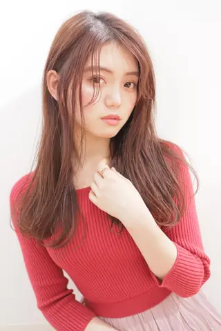 ロング ミニモ人気①位🥇 似合わせ×髪質改善のヘアスタイル