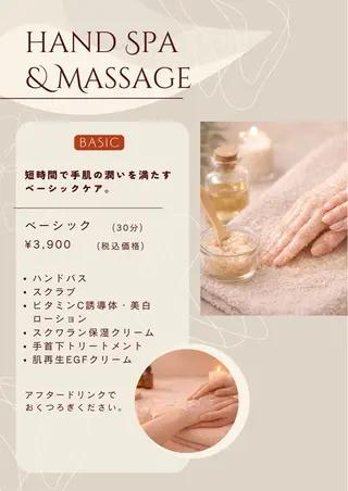 ハンドスパ｜ネイル Rirashaのネイルデザイン