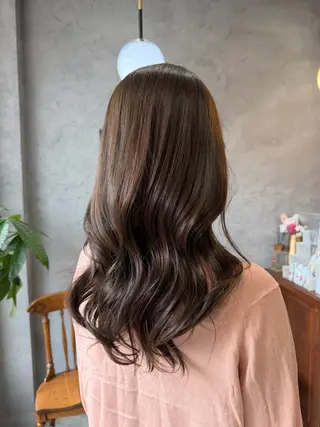 ロング 前畑 きりあのヘアスタイル
