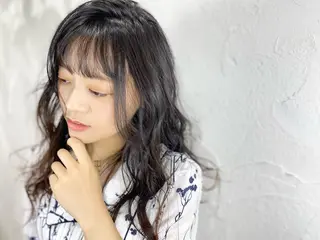 ロング パーマ 堀 大輔のヘアスタイル