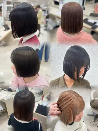 ミディアム ボブ ·˖Reika·˖✩のヘアスタイル