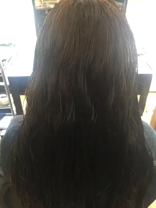 カラー パーマ 中山 ルミ子のヘアスタイル