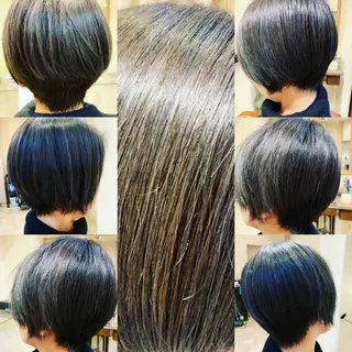 ショート カラー 佐藤 俊夫のヘアスタイル
