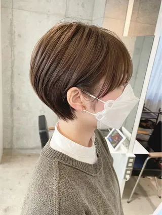 ショート カラー 【ショートカット 美髪矯正】今井隆太のヘアスタイル