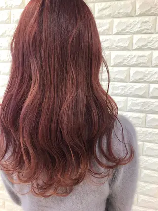 ロング カラー 盛れるレイヤーカット 得意🌹井上美沙のヘアスタイル