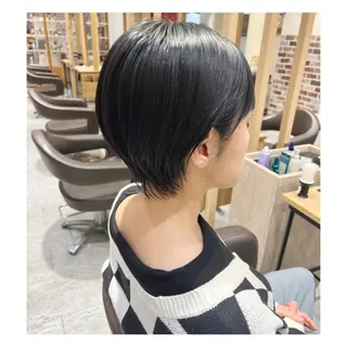 ショート レイヤー/似合わせ カット横川夕華🫧のヘアスタイル