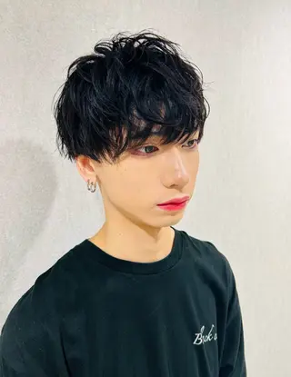 メンズ 👑駅近メンズサロン パーマ特化北千住👑のヘアスタイル