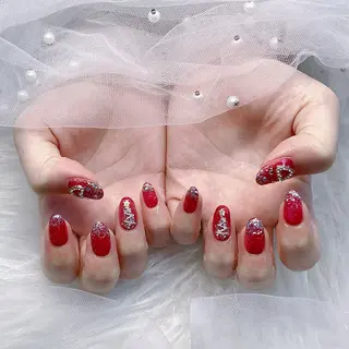 ネイル パーツ全部¥110 サロンミミのネイルデザイン