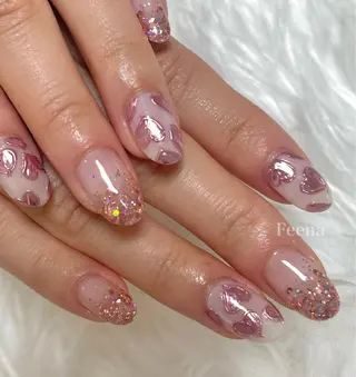 ネイル amu nail. RINAのネイルデザイン