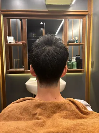 ショート メンズ メンズパーマ/ 大須田 倭のヘアスタイル