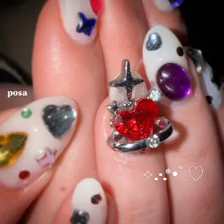 ネイル posa nail モエミのネイルデザイン