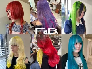 ロング カラー 龍 颯斗のヘアスタイル