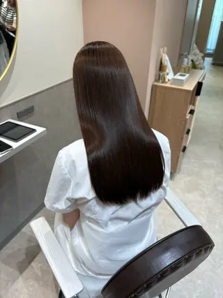 ロング カラー 銀座No.1髪質改善 縮毛矯正/本木のヘアスタイル