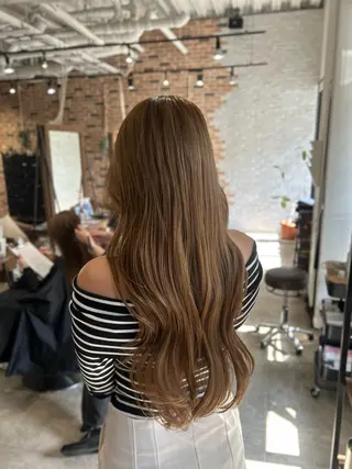 ロング 大谷 亜由奈のヘアスタイル