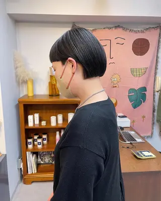 ショート カラー 丁寧なカウンセリング 🌿KENTA🌿のヘアスタイル