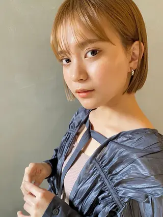 ショート 圧倒的な質感🧡 髪質改善/丸山晴菜のヘアスタイル