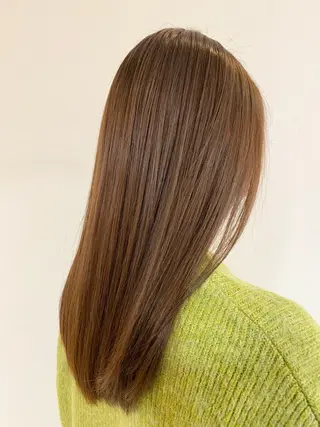ロング カラー レディースカット 募集/今間 海音のヘアスタイル