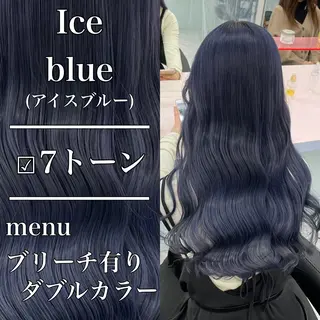 ロング カラー レイヤー×透明感カラ ーHAYATOのヘアスタイル