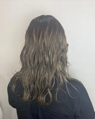 セミロング カラー ヘアアレンジ シャローネ池袋 【れいな】のヘアスタイル