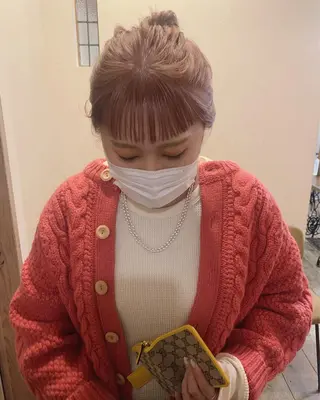 ミディアム カラー mir MIYUのヘアスタイル